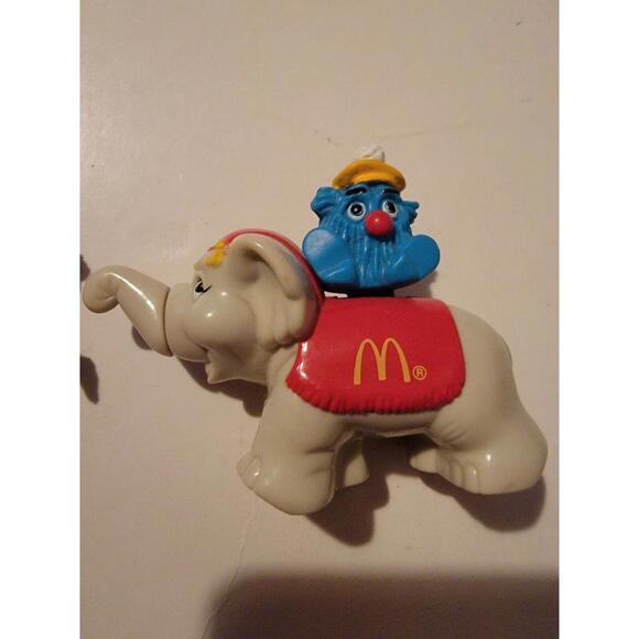 McDonald's Other - 1989 McDonald's Elephant Circus Collectible Happy Meal Toy Vintage 80s Vtg